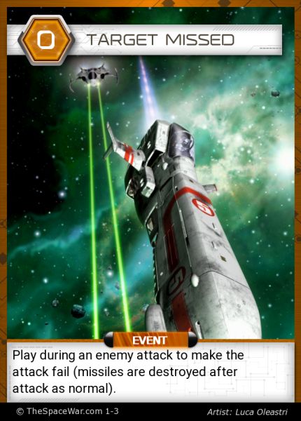 The Space War Card Game