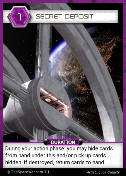 Card: Secret Deposit