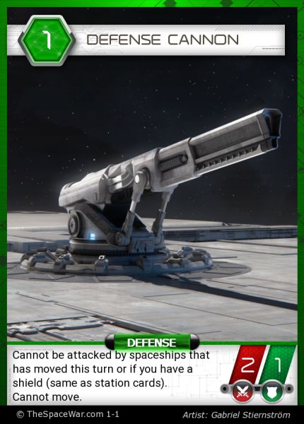 Card: Defense Cannon